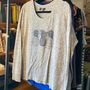 BOXER CRAFT Pineapple print sweater